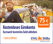 ING-DiBa Girokonto mit 75€ Startguthaben