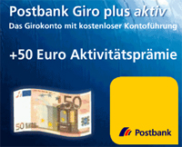 Postbank Giro plus aktiv