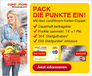 Barclaycard cardNmore mit 30€ Startguthaben